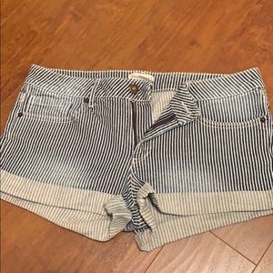 Forever 21 stripped shorts